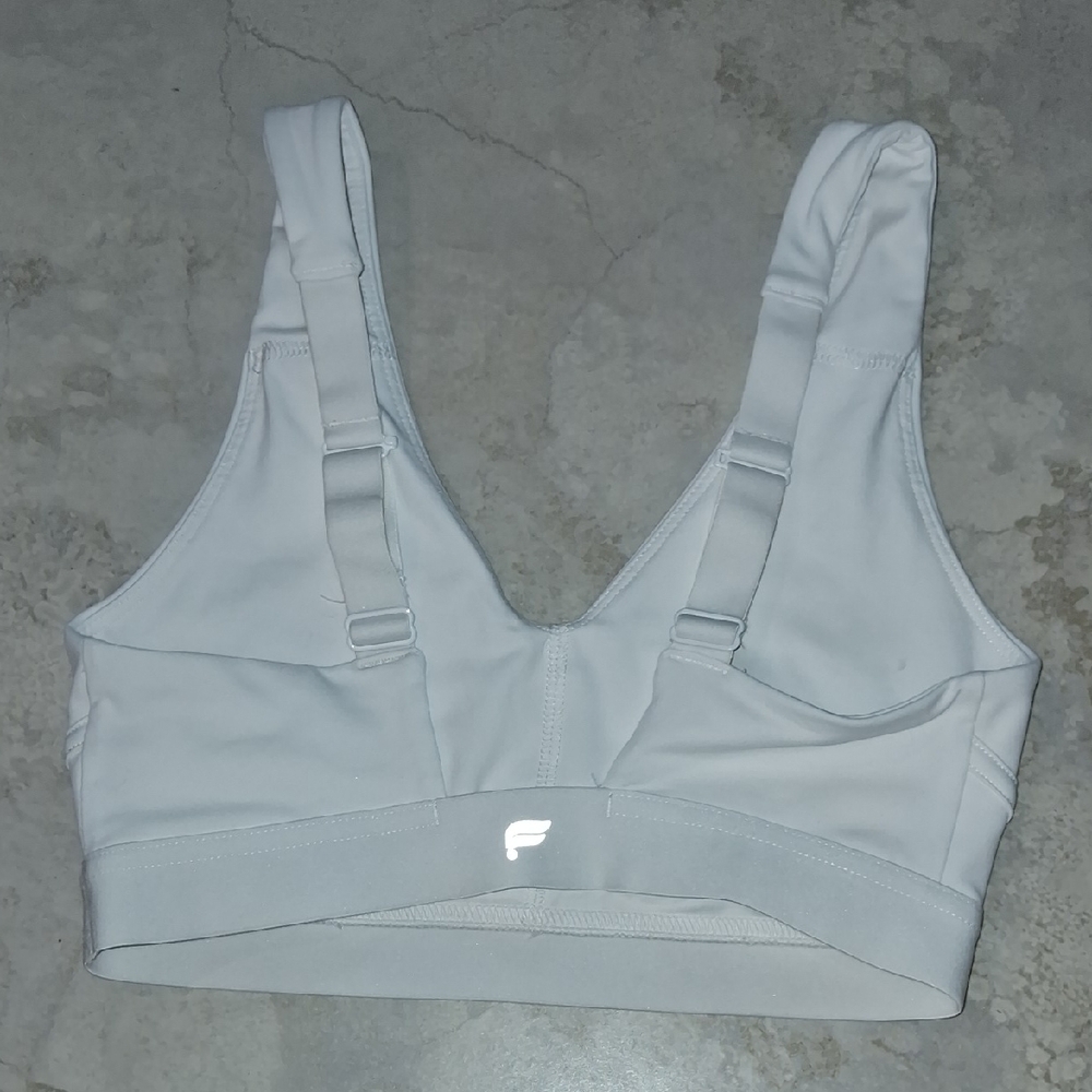 Fabletics White Sports Bra - Picture 2 of 4